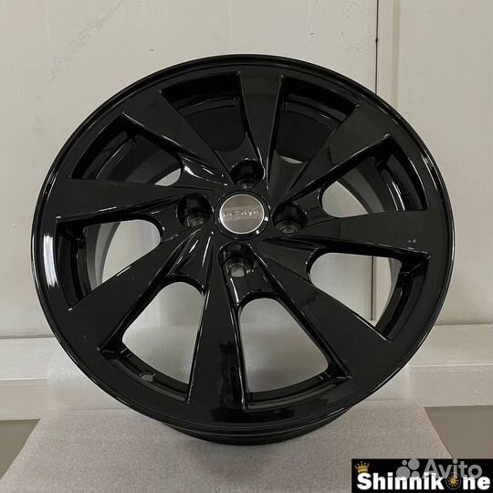 Литые диски R15 4/98 кик KC928 Black Edition