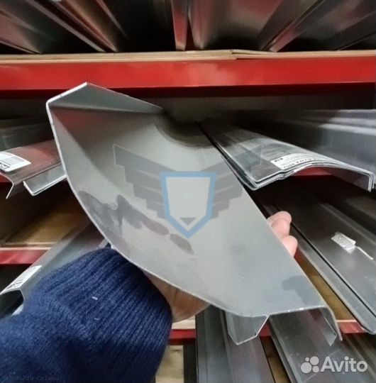 Порог левый SsangYong Rodius, Stavic 2004-2011 (0,8мм)