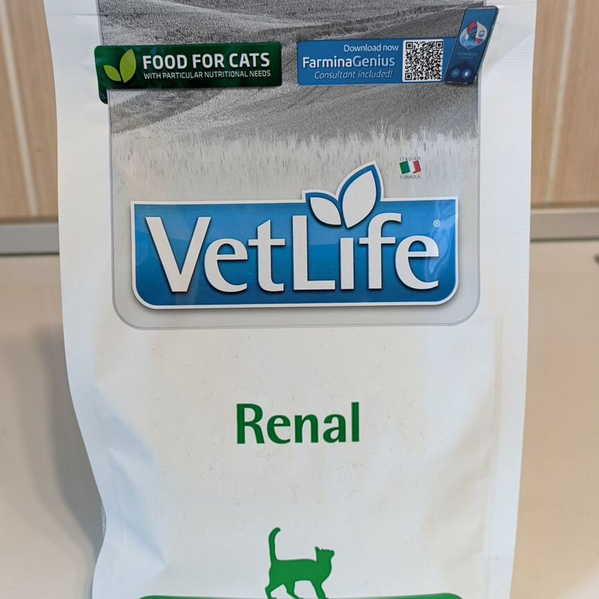 Farmina Vet Life Cat Renal 400 г. для кошек