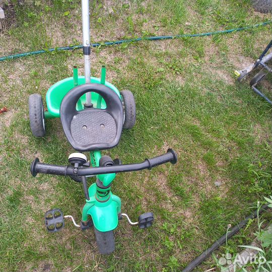 Детский трехколесный велосипед бу