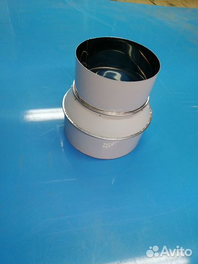 Переход дымохода (нерж.0,5) d-135 / d-110