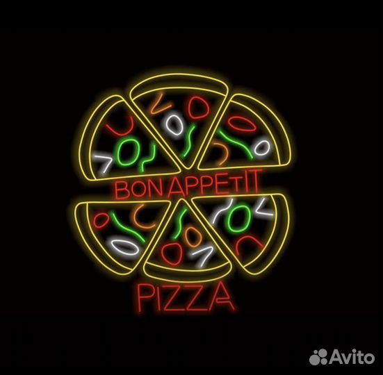 Неоновые вывески и надписи