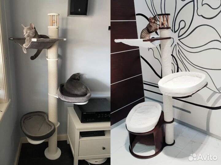 Когтеточка домик для кошки