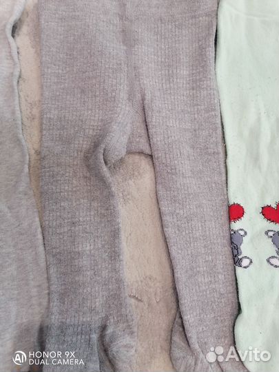 Колготки на малыша р 68-74