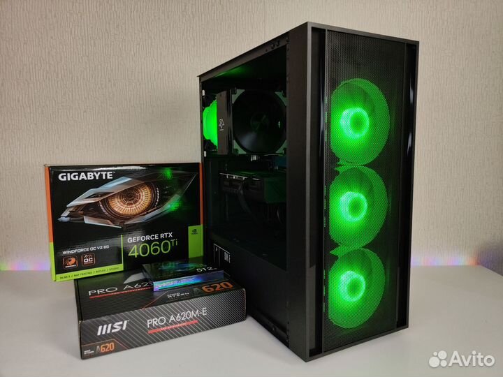 Новый пк: RTX 4060ti / Ryzen 7500f / 32gb DDR5