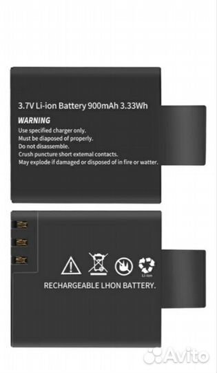 Аккумулятор для sjcam sj4000 sj5000