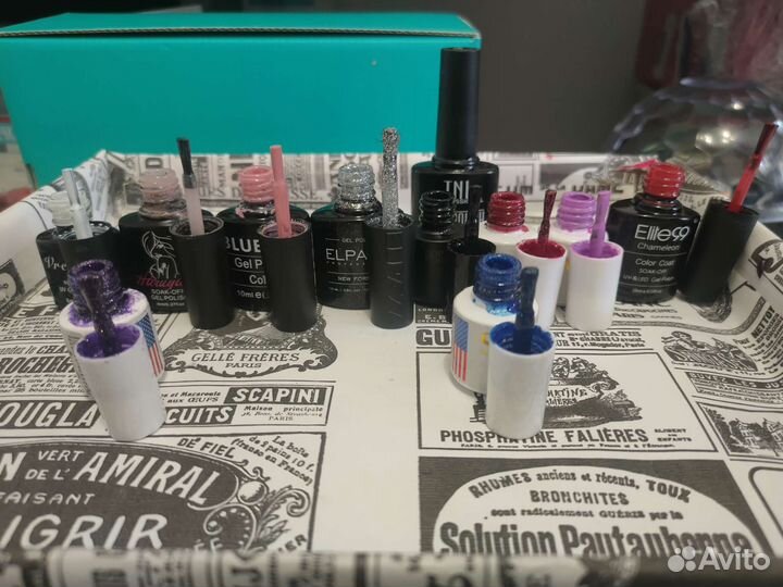 Для маникюра, лаки, наклейки, блёстки, стразы