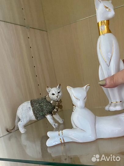 Коты лотами статуэтки фигурки котов