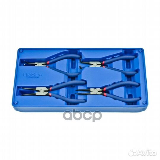 Набор съемников стопорных колец 4пр. в ложеме