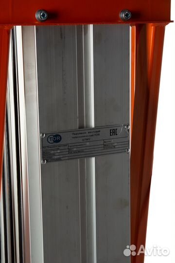 Подъемник мачтовый телескопический 125 кг 6 м TOR