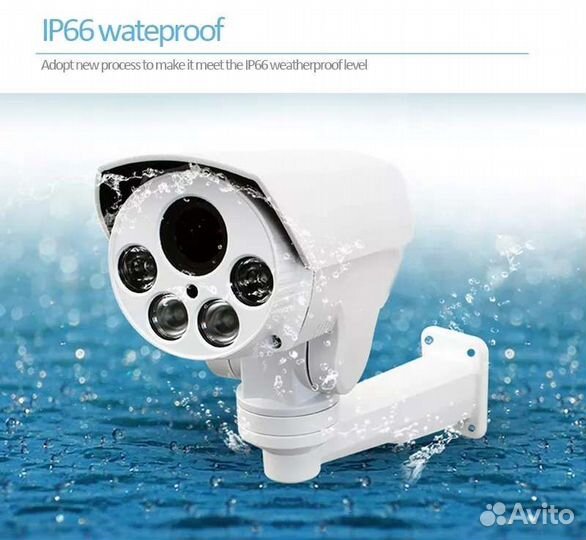 Ip мини-камера PTZ, POE с оптическим зумом