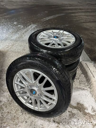 Литые диски р 15 4 114,3 венти с летней резиной