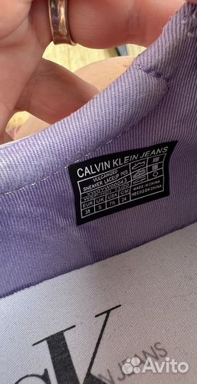 Кеды calvin klein 38