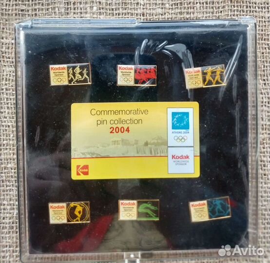 Набор значков Олимпиада 2004
