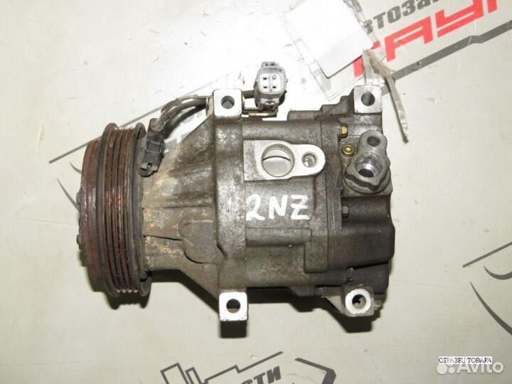 Компрессор кондиционера toyota. 1ND-TV 1NZ-FE 2NZ