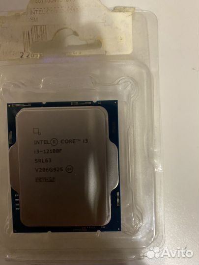 Cpu intel core i3 12100f процессор