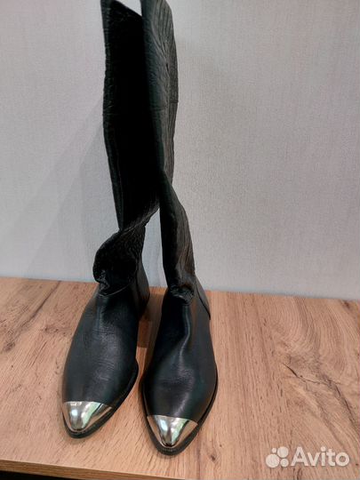 Сапоги женские натуральная кожа 36 размер