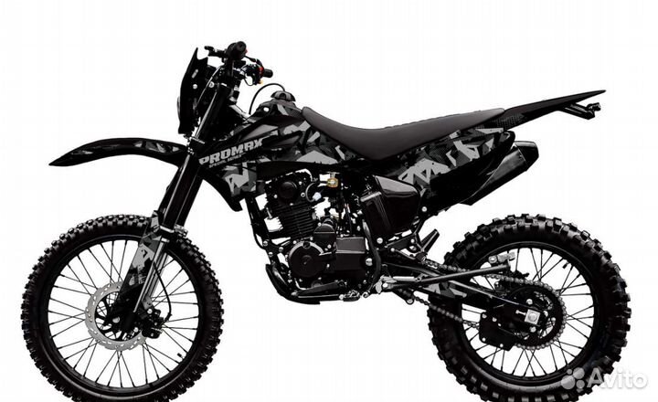 Кроссовый мотоцикл promax army 250 black