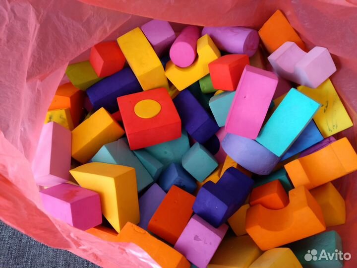 Мягкие кубики