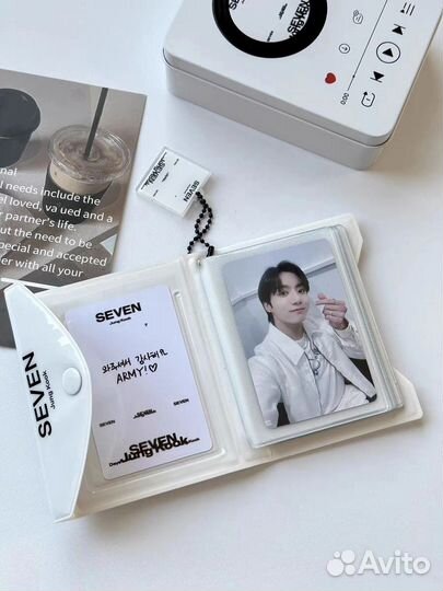 Стафф BTS карты биндер протекторы