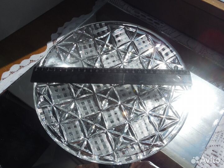 Хрусталь. Блюдо. Вазы. СССР