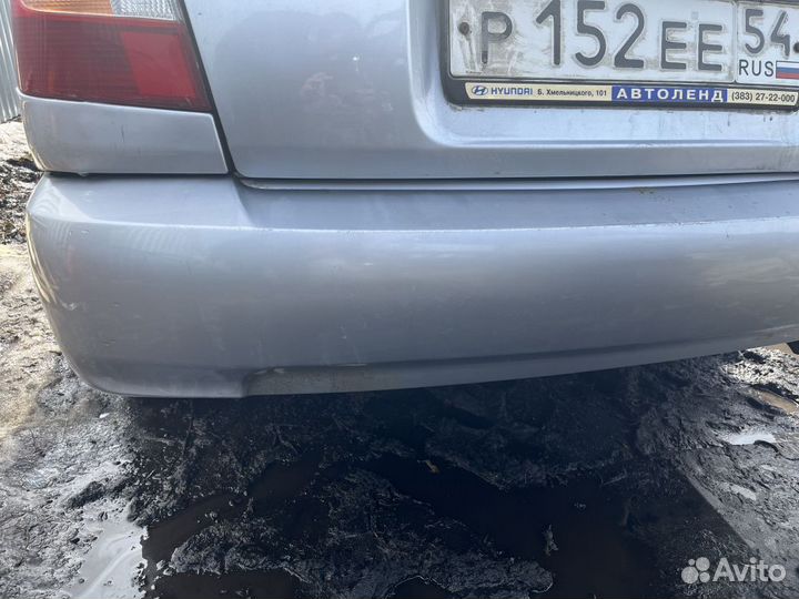 Бампер задний Хендай Акцент тагаз (86610-25000)