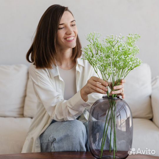 Букет из искусственной гипсофилы 5 веток