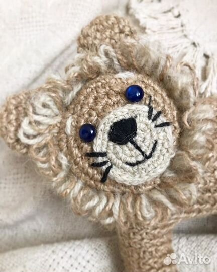Игрушка Львенок handmade