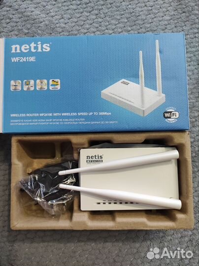 Маршрутизатор роутер wifi netis WF2419E