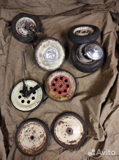 Колёса для педального Москвича 1-2 серии