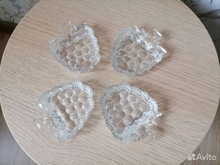 Фужеры цветное стекло