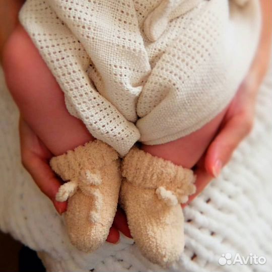 Носки вязаные детские