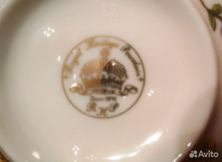 Чайная пара Royal Heritage Porcelain