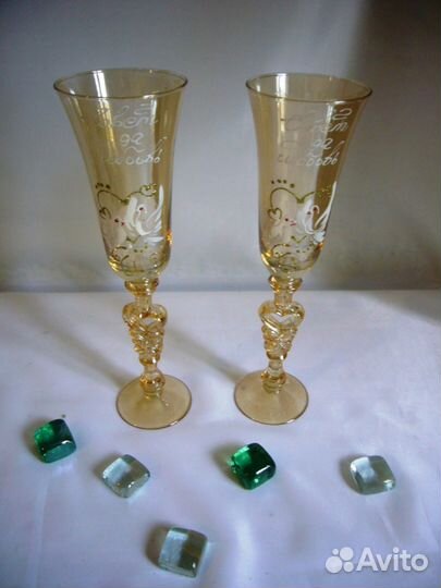 Свадебные бокалы