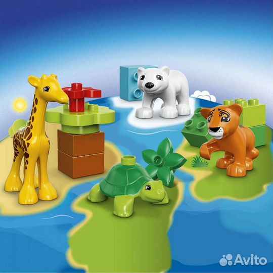 Lego Duplo Вокруг света: малыши 10801 новый