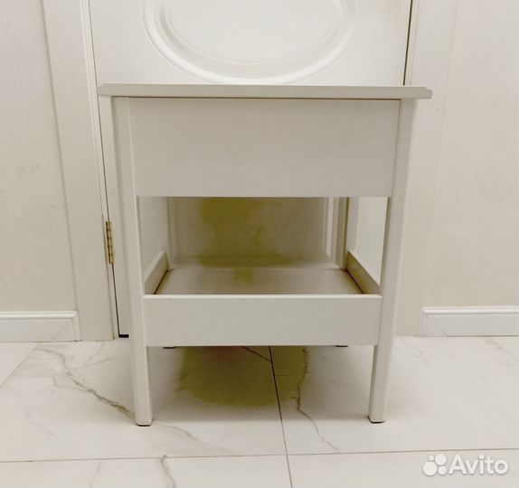Прикроватная тумба tyssedal икеа белая