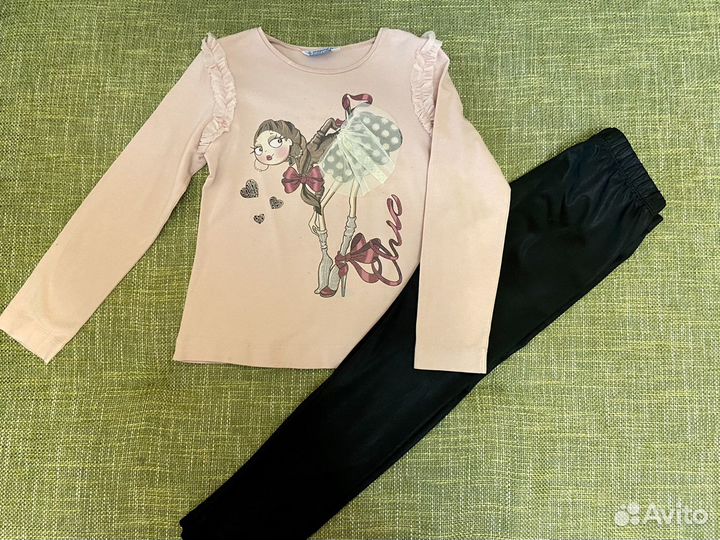 Вещи на девочку 116-128 в отл.сост