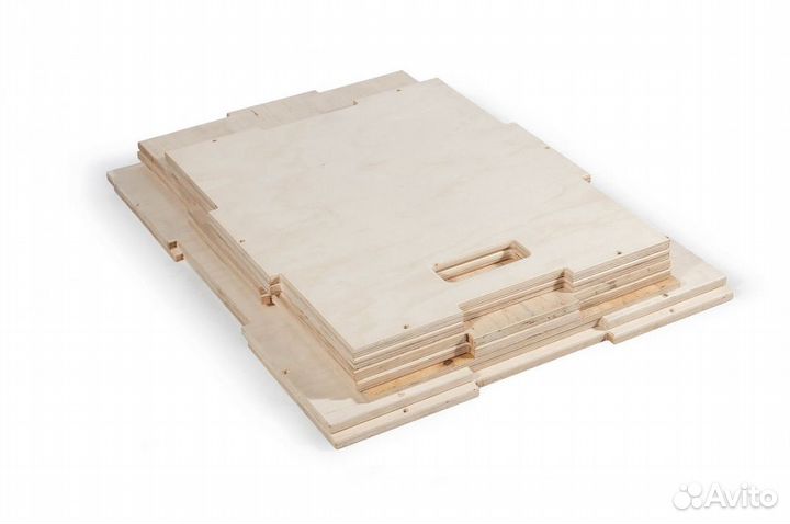 Тумба для прыжков 75-60-50 см (фанера) для кроссфи