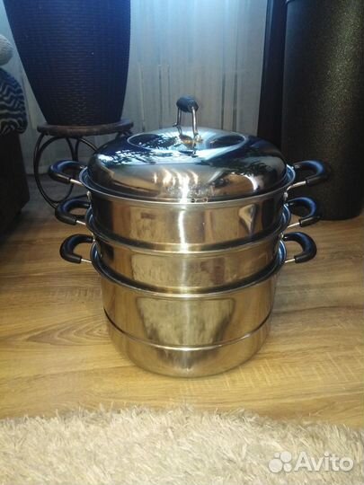 Мантоварка из нержавеющей стали