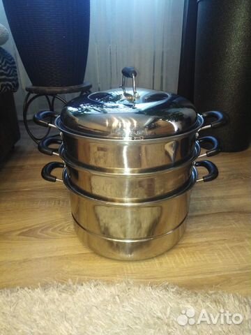 Мантоварка из нержавеющей стали