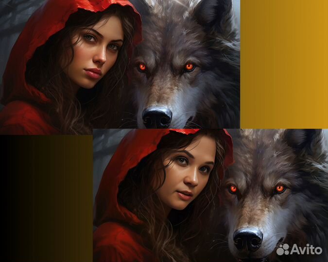 Изображения, арты через нейросеть