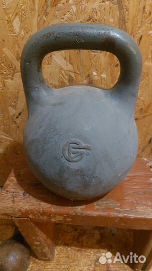 Гиря 32 кг СССР