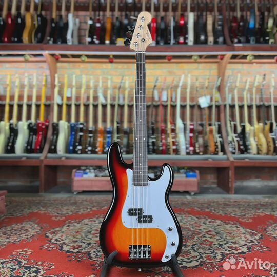 Бас-гитара DeMarco dmpb200 Precision Bass Sunburst