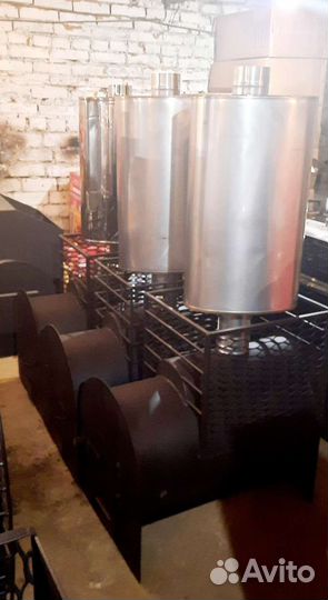 Печи для бани на 3 помещения