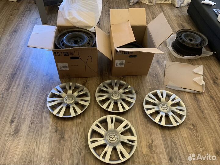Штампованные диски r15 4x100