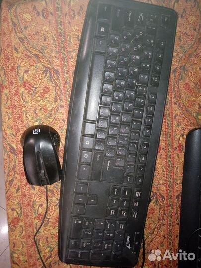 Компьютер системный блок+ клава+ мышь бу