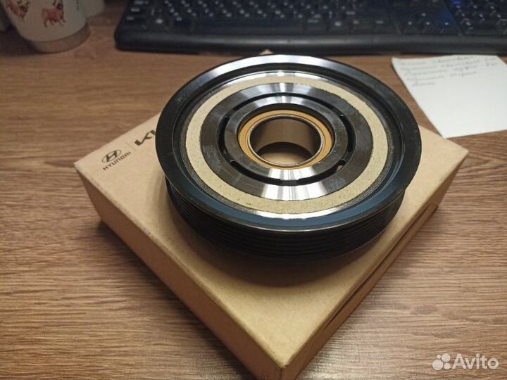 Шкив компрессора кондиционера Hyundai Elantra