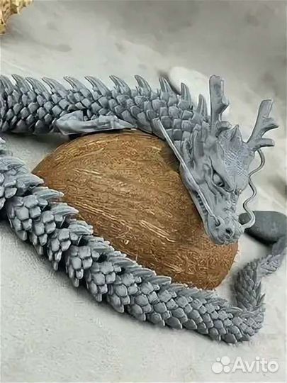 Дракон Подвижный, шарнирный, 45 см