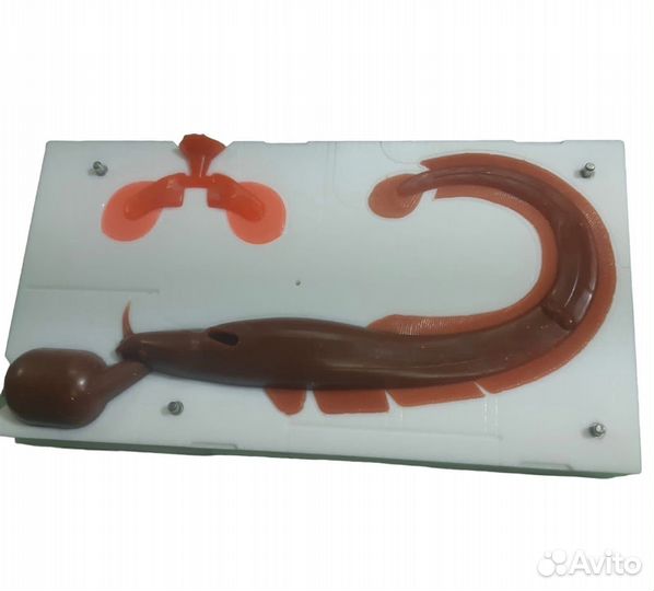 Форма для литья приманок Burbot(Налим) 120мм