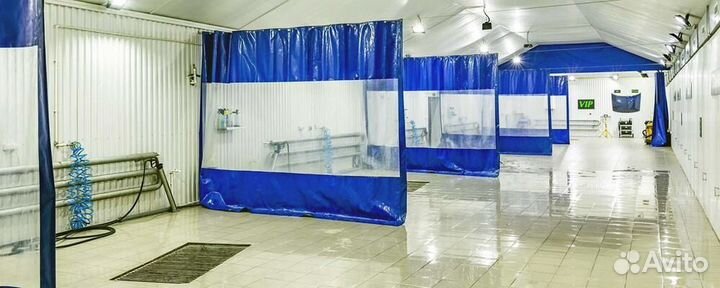 Шторы Занавес для Автомойки Автосервиса